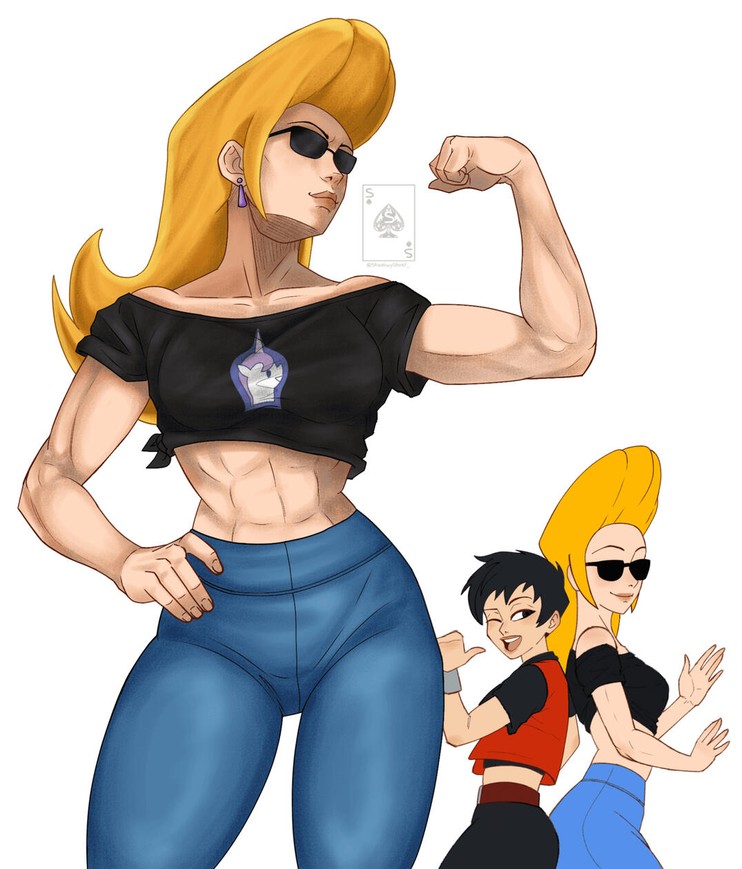 Jenny Bravo by @ShadowyGhost_