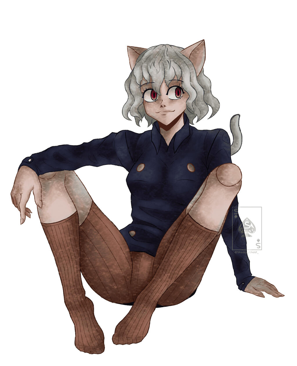 Neferpitou by @ShadowyGhost_